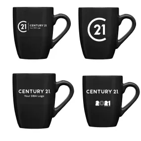 12oz Ceramic Bistro Mug - Personalized with Free Shipping