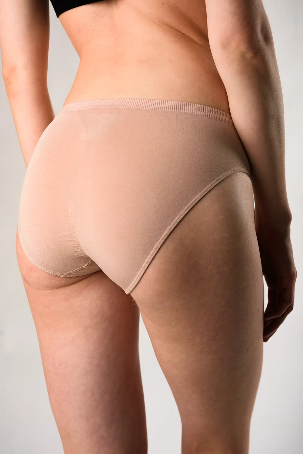 2-Pack Classic Cut Bamboo Underwear - Beige