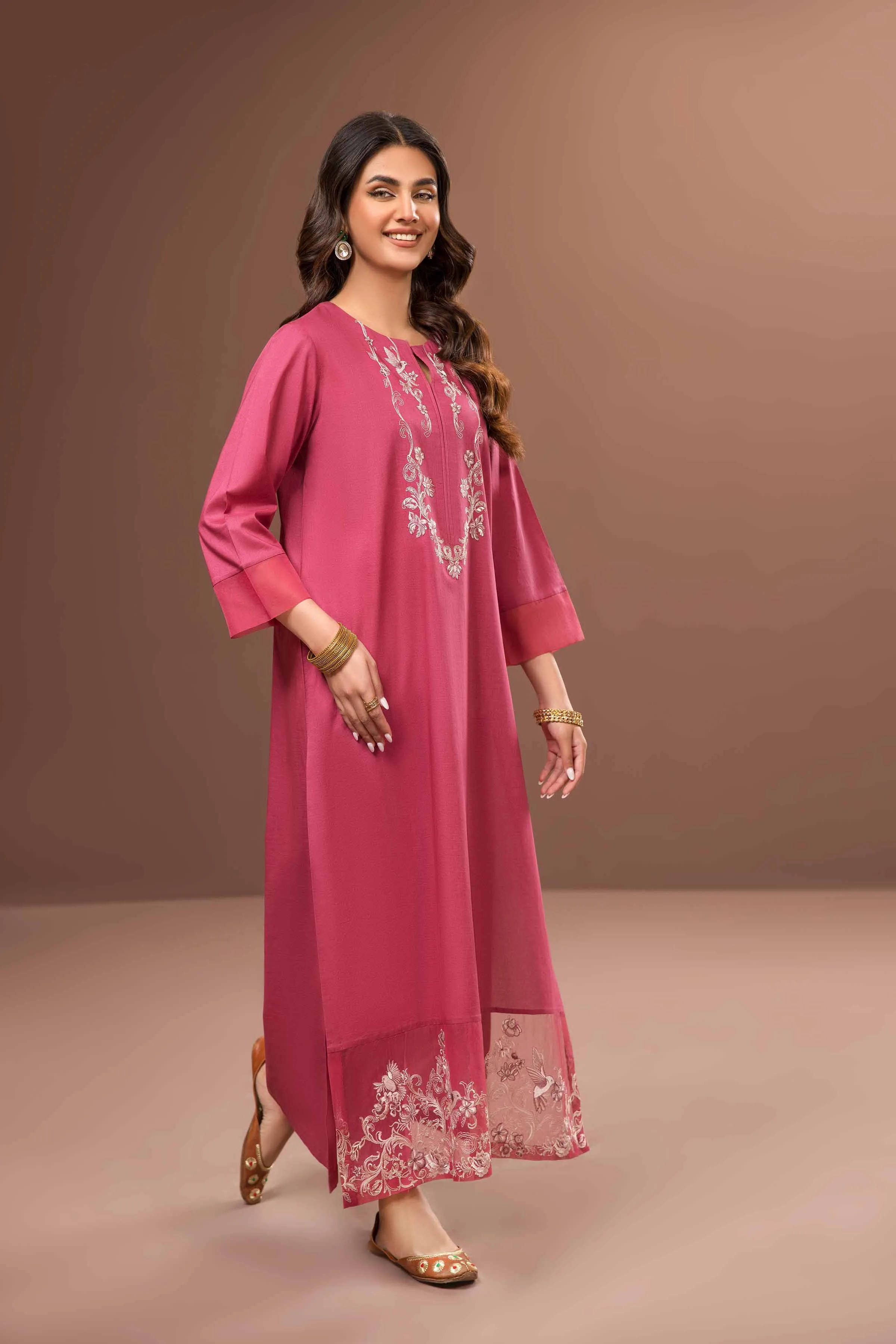 2 Piece - Embroidered Suit - PE23-157