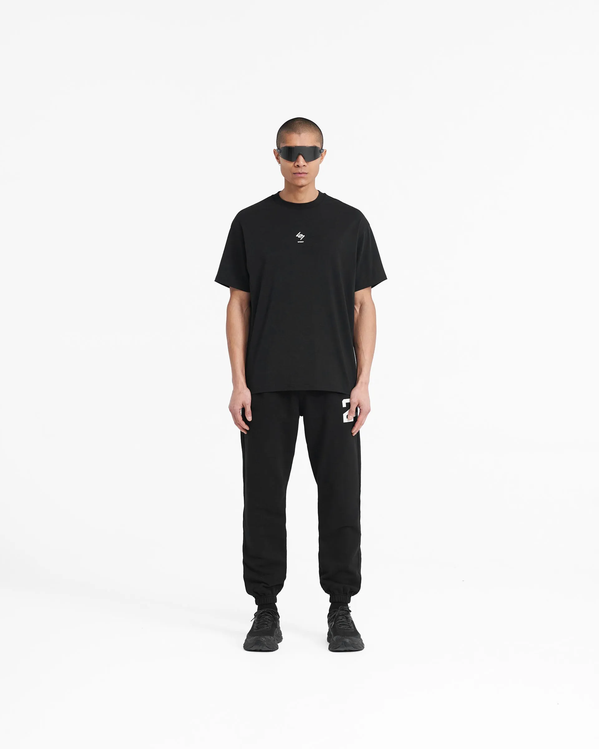 247 Oversized T-Shirt - Jet Black