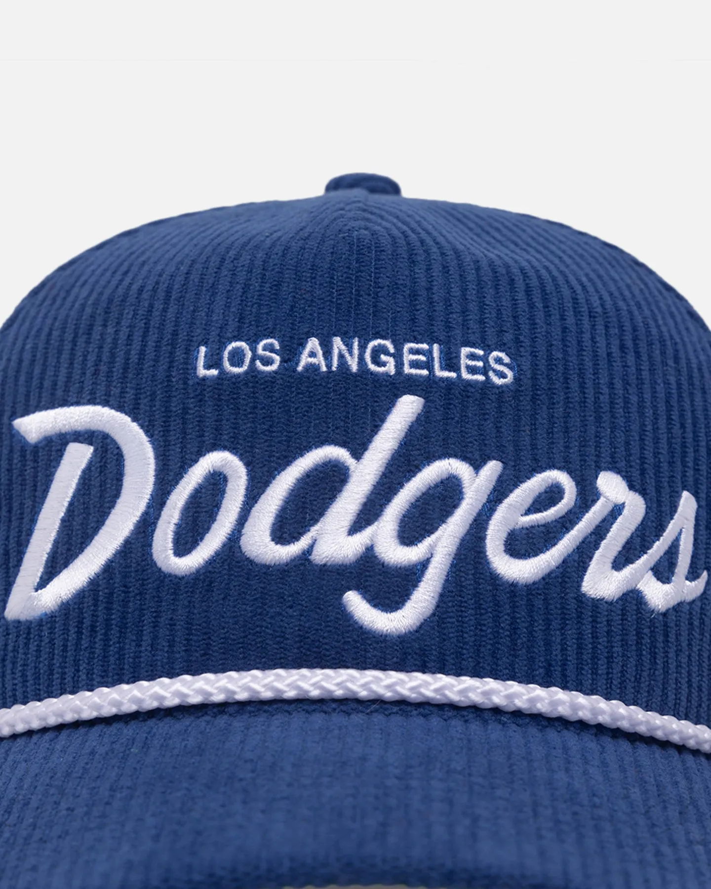 47 Brand Los Angeles Dodgers 'MLB Opening Day' Corduroy Crossrope Hitch Snapback Royal