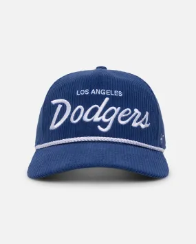 47 Brand Los Angeles Dodgers 'MLB Opening Day' Corduroy Crossrope Hitch Snapback Royal