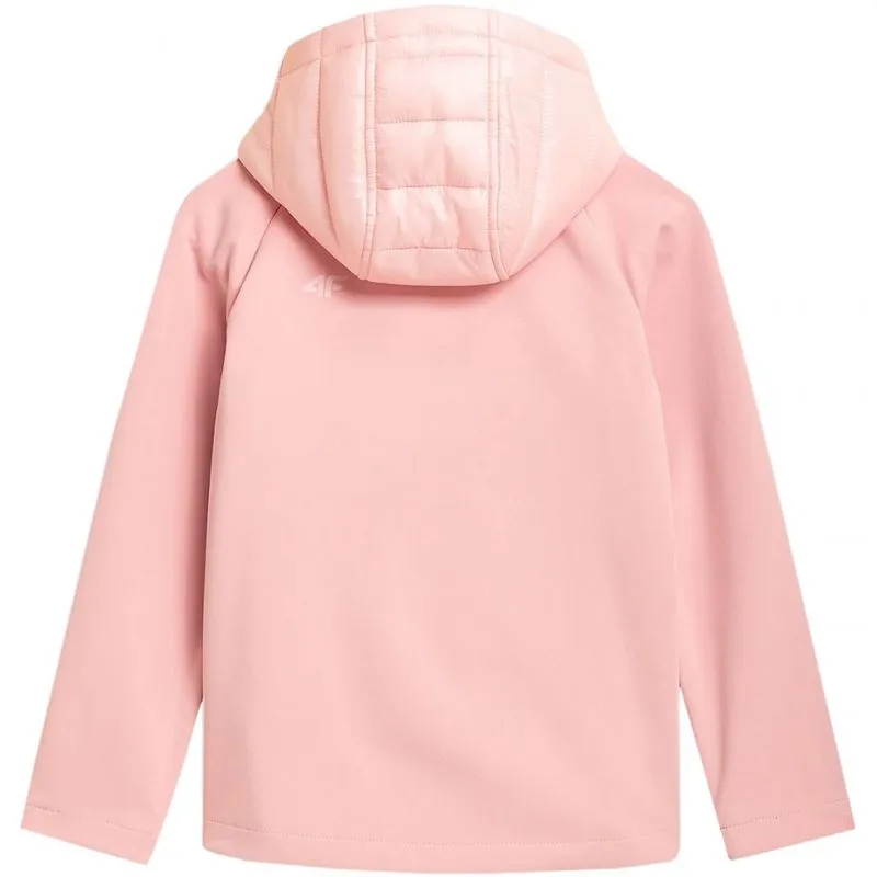 4F Junior Softshell Jacket - Light Pink