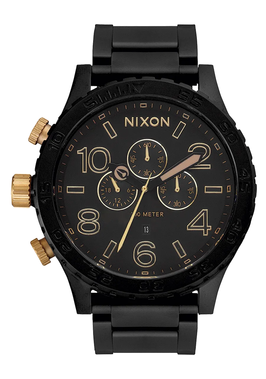 51-30 Chrono - Matte Black / Gold