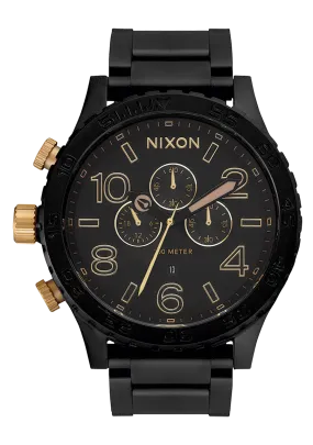 51-30 Chrono - Matte Black / Gold