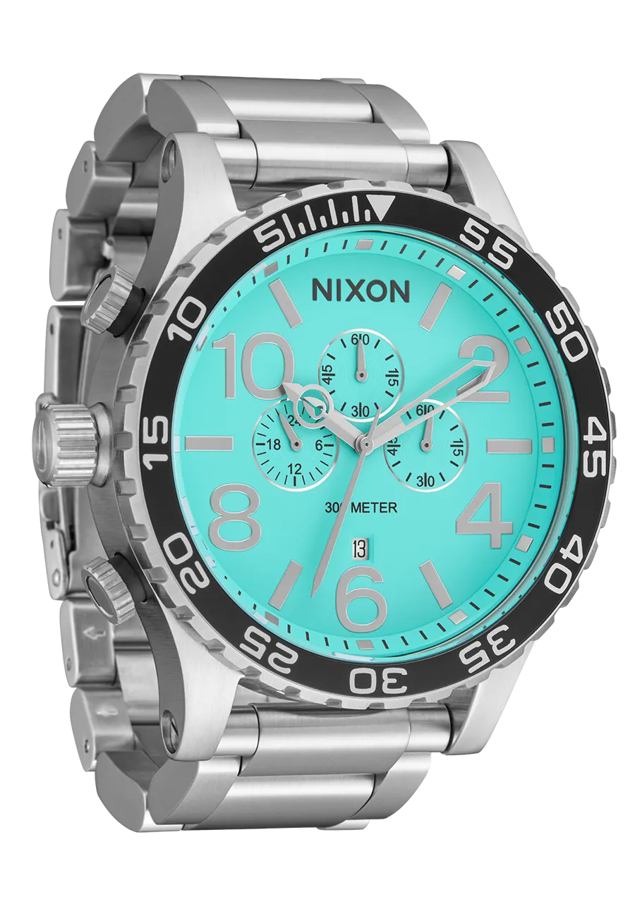 51-30 Chrono - Silver / Turquoise