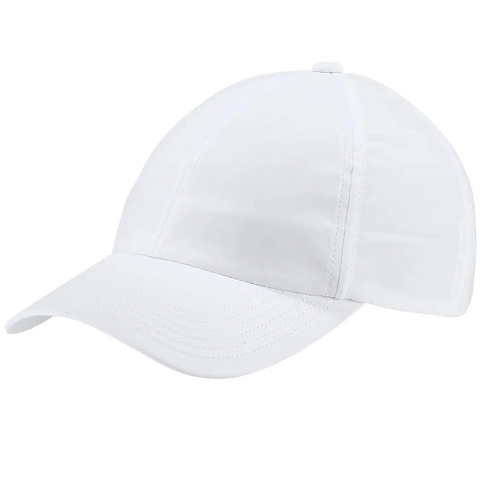 adidas Ladies Crestable Heather Cap - White