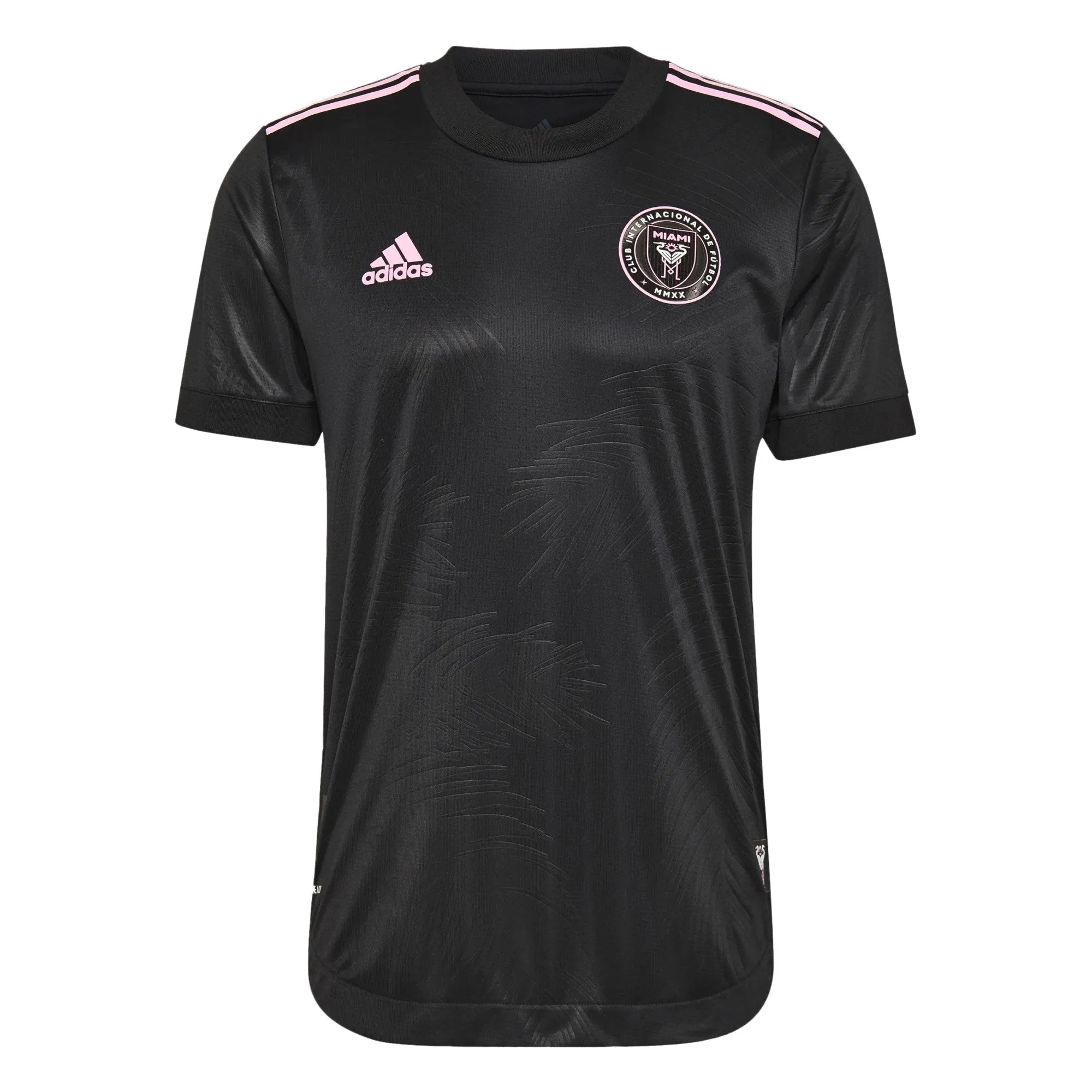 adidas Men's Inter Miami 2021/22 Authentic Away Jersey Black/True Pink