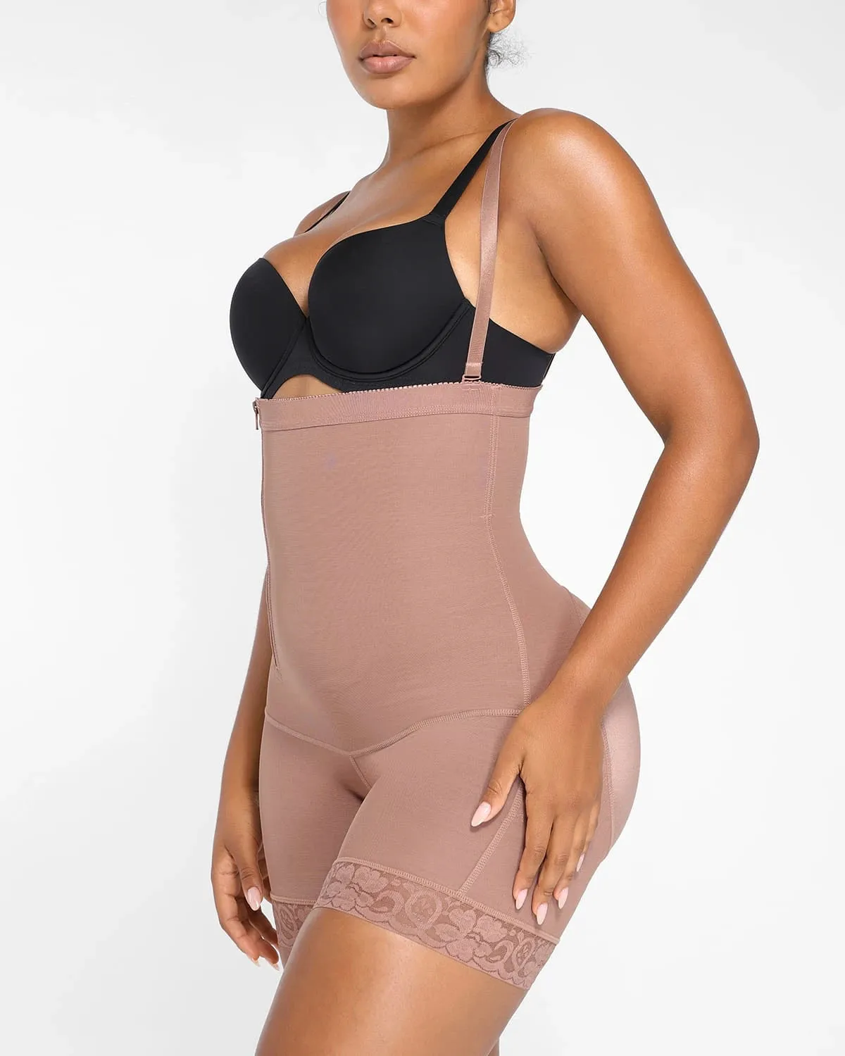 AirSlim® Postpartum Side Zipper Support Shorts