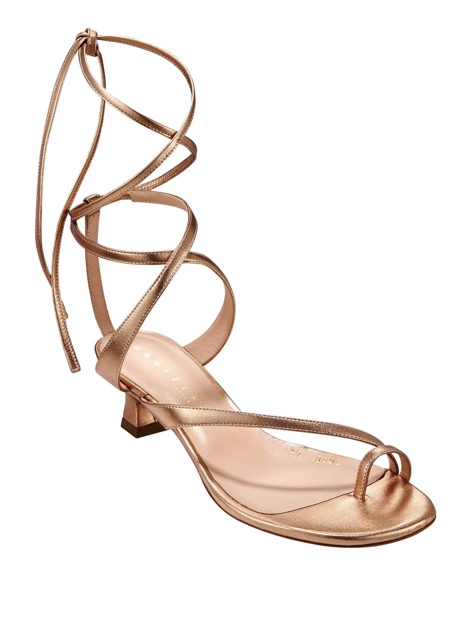 Alexis Wrap Kitten Heel Sandal