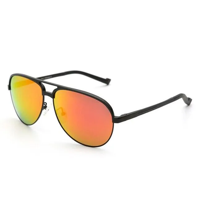 Aluminum Magnesium Classic HD Polarized Big Size Sunglasses for Men