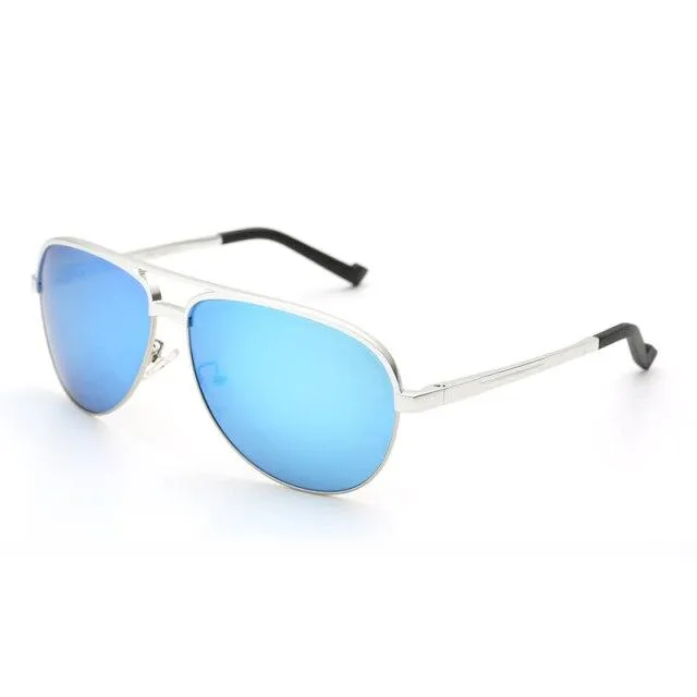 Aluminum Magnesium Classic HD Polarized Big Size Sunglasses for Men