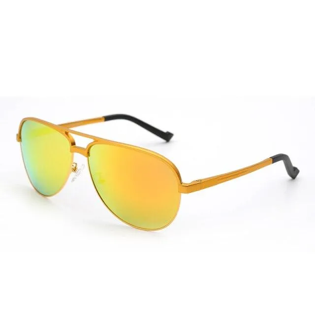 Aluminum Magnesium Classic HD Polarized Big Size Sunglasses for Men