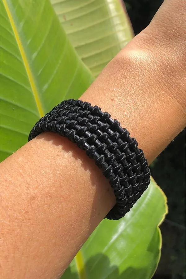 Amelie Trendy Black Bracelet