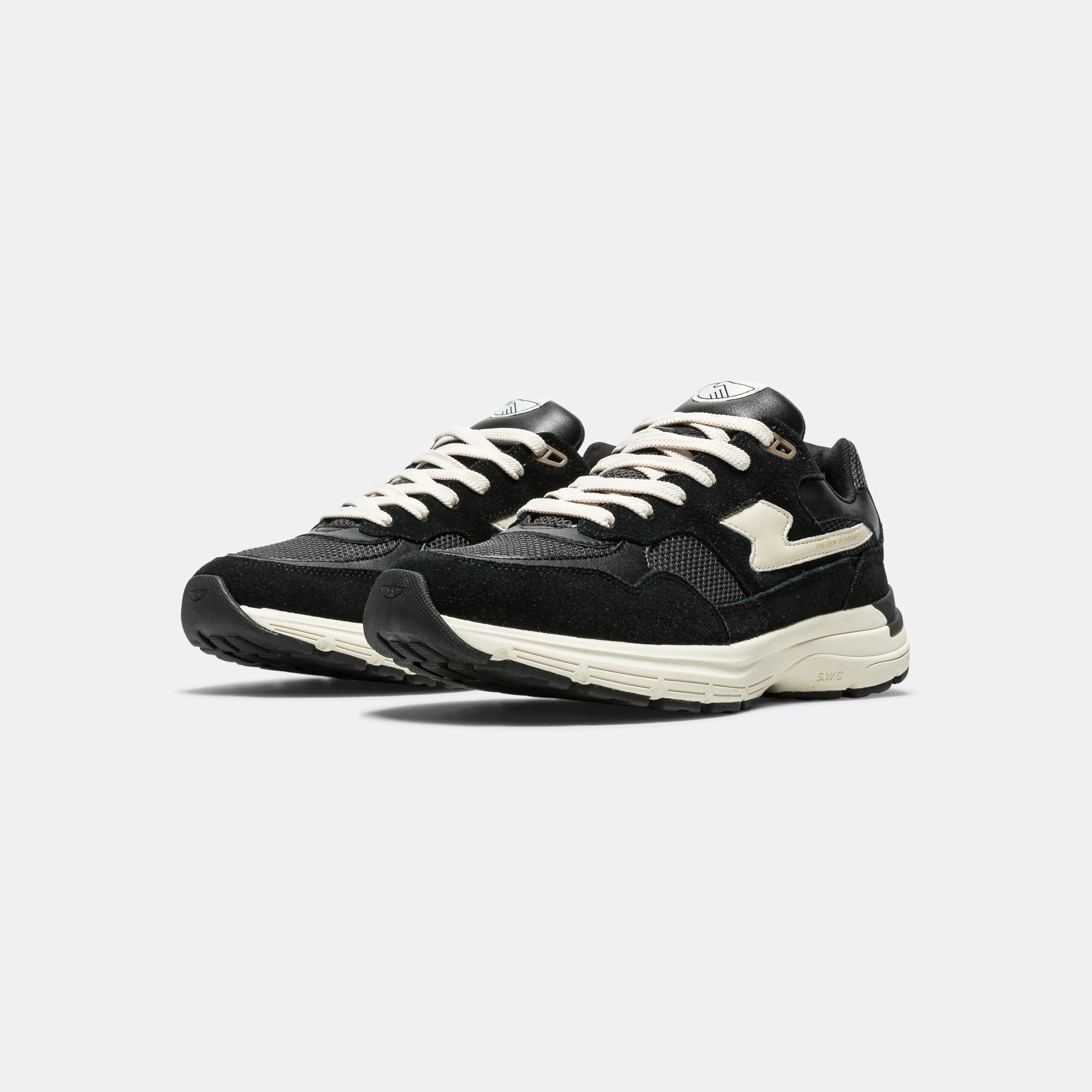 Amiel S-Strike Suede Mix - Black