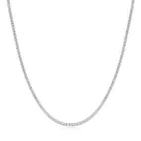 Ania Haie Silver Pave Necklace