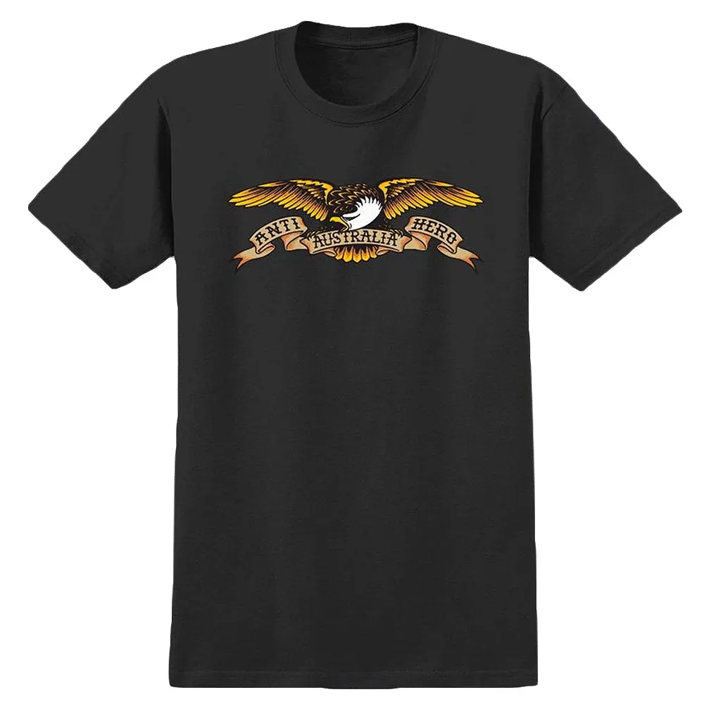 Anti Hero - Classic OZ Eagle Mens Tee Black