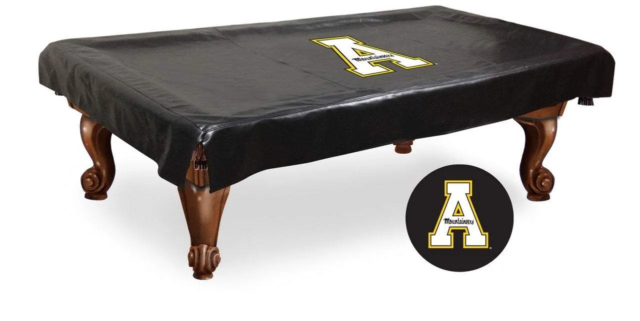 Appalachian State Mountaineers Vinyl Billiard Pool Table Cover