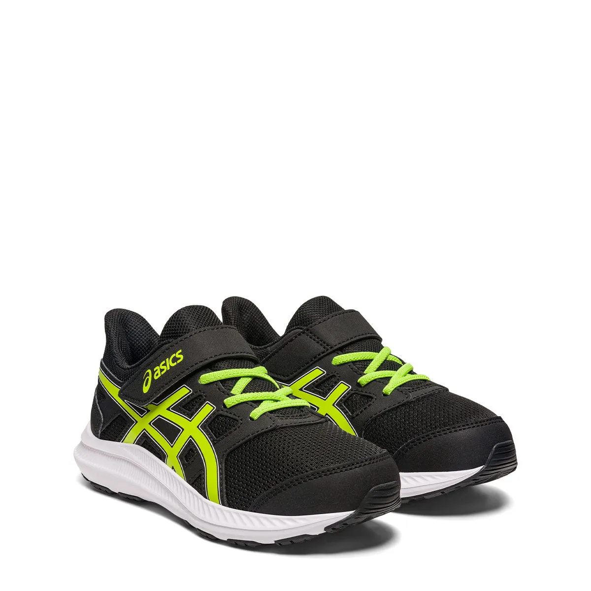 Asics Jolt 4 PS Kids Black Lime   