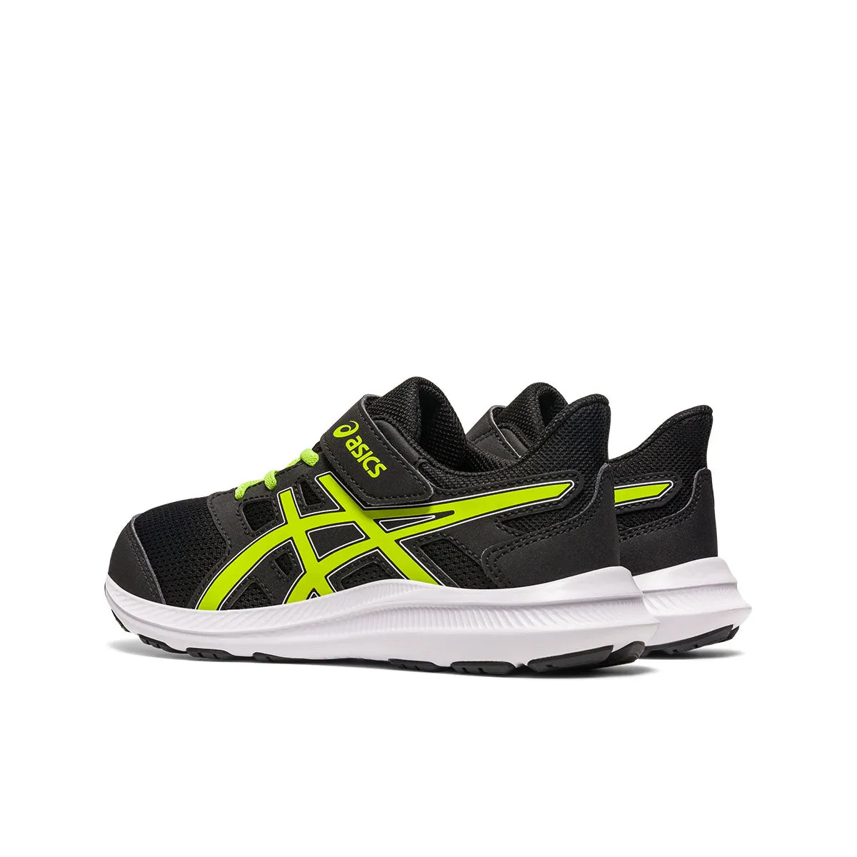 Asics Jolt 4 PS Kids Black Lime   