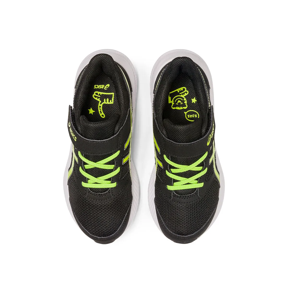 Asics Jolt 4 PS Kids Black Lime   