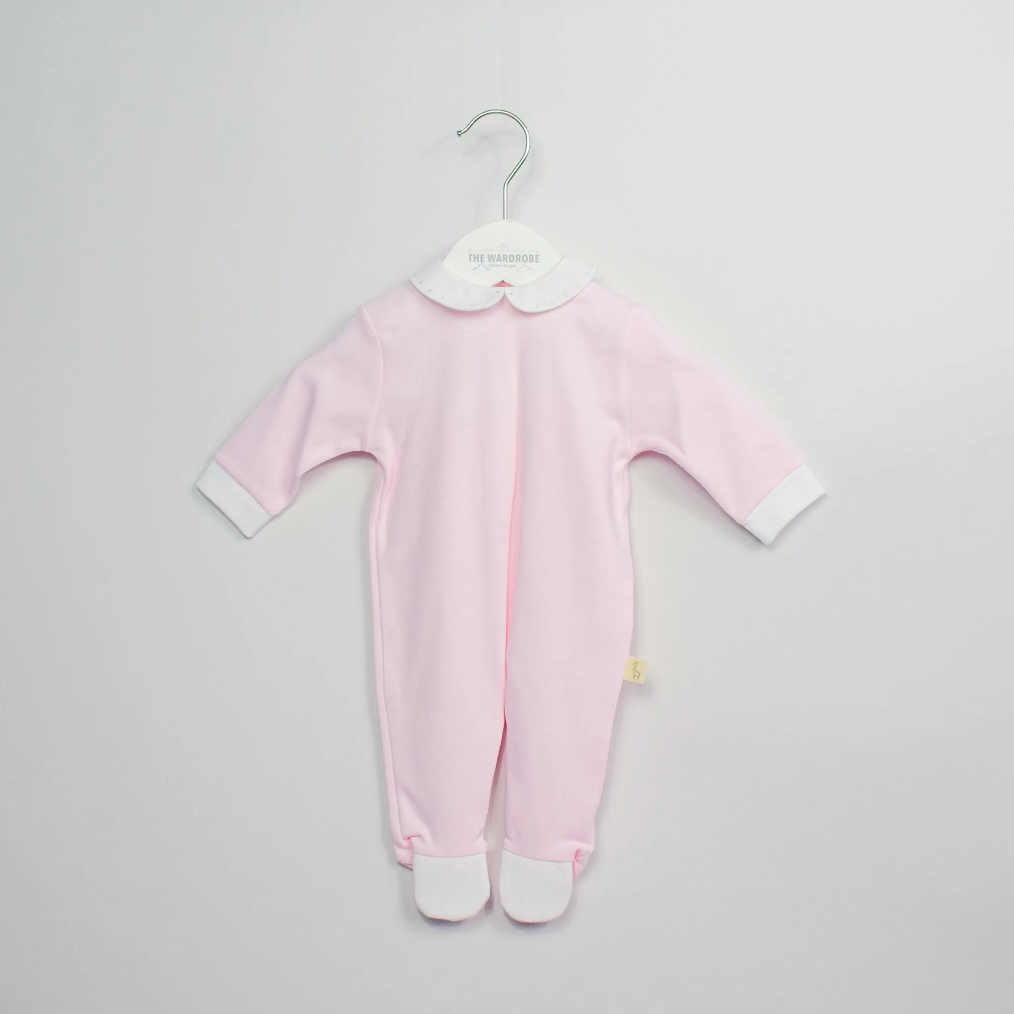 Baby Gi Luxurious Pink Sleepsuit