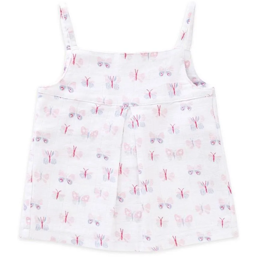 Baby Smock Top - Mini Flutter