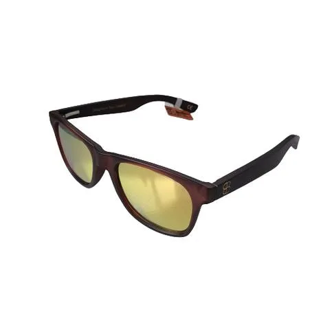 Bamboo Blonde Dark Brown Sunglasses