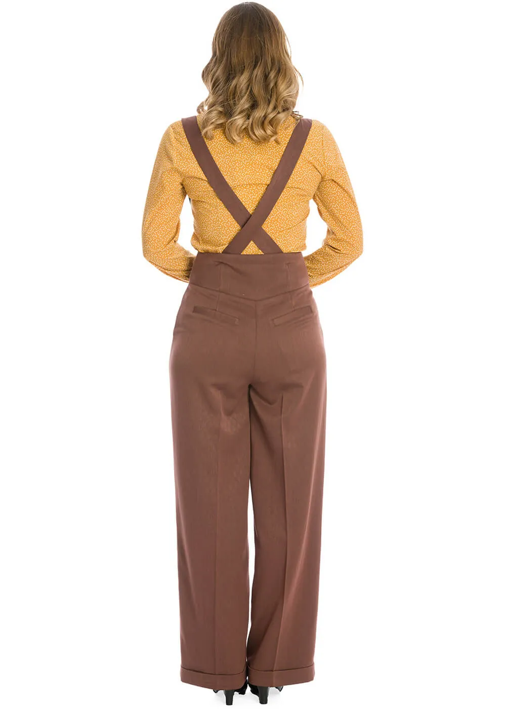 Banned Her Favorites 40's Trousers Brown