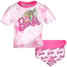 Barbie Rash Guard and Bikini Bottom