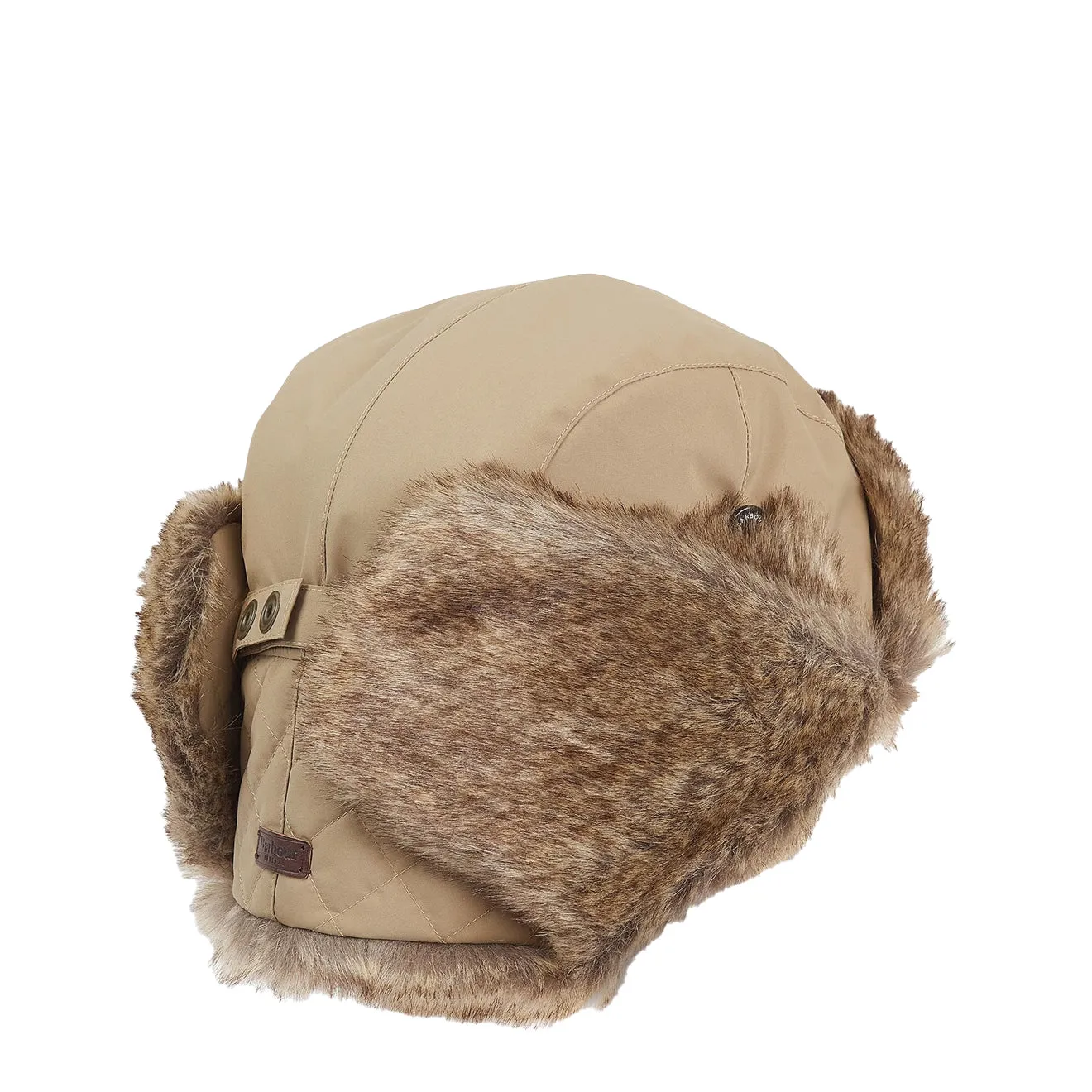 Barbour Cleadon Trapper Hat Military Brown