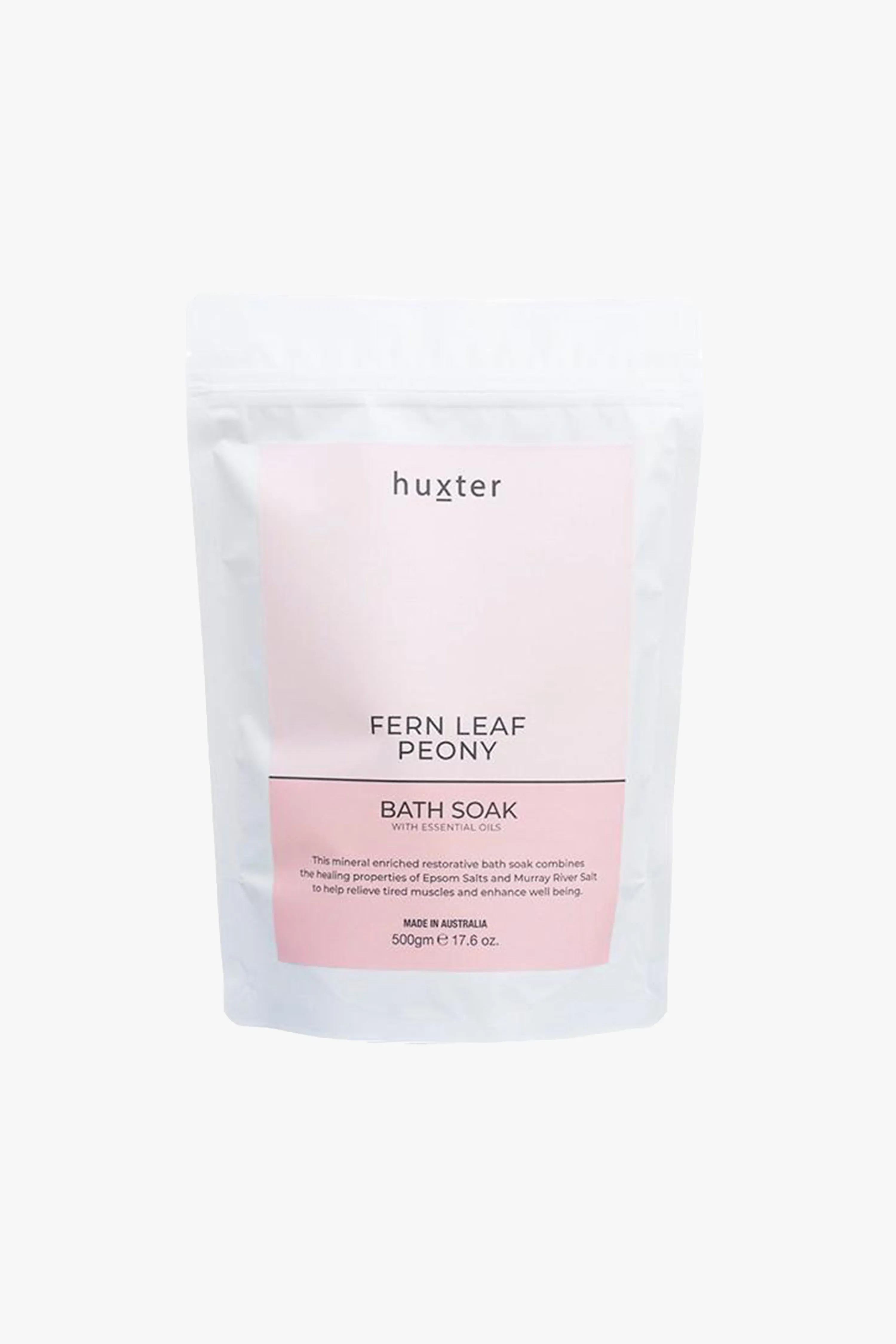 Bath Soak 500gm Pastel Pink Peony