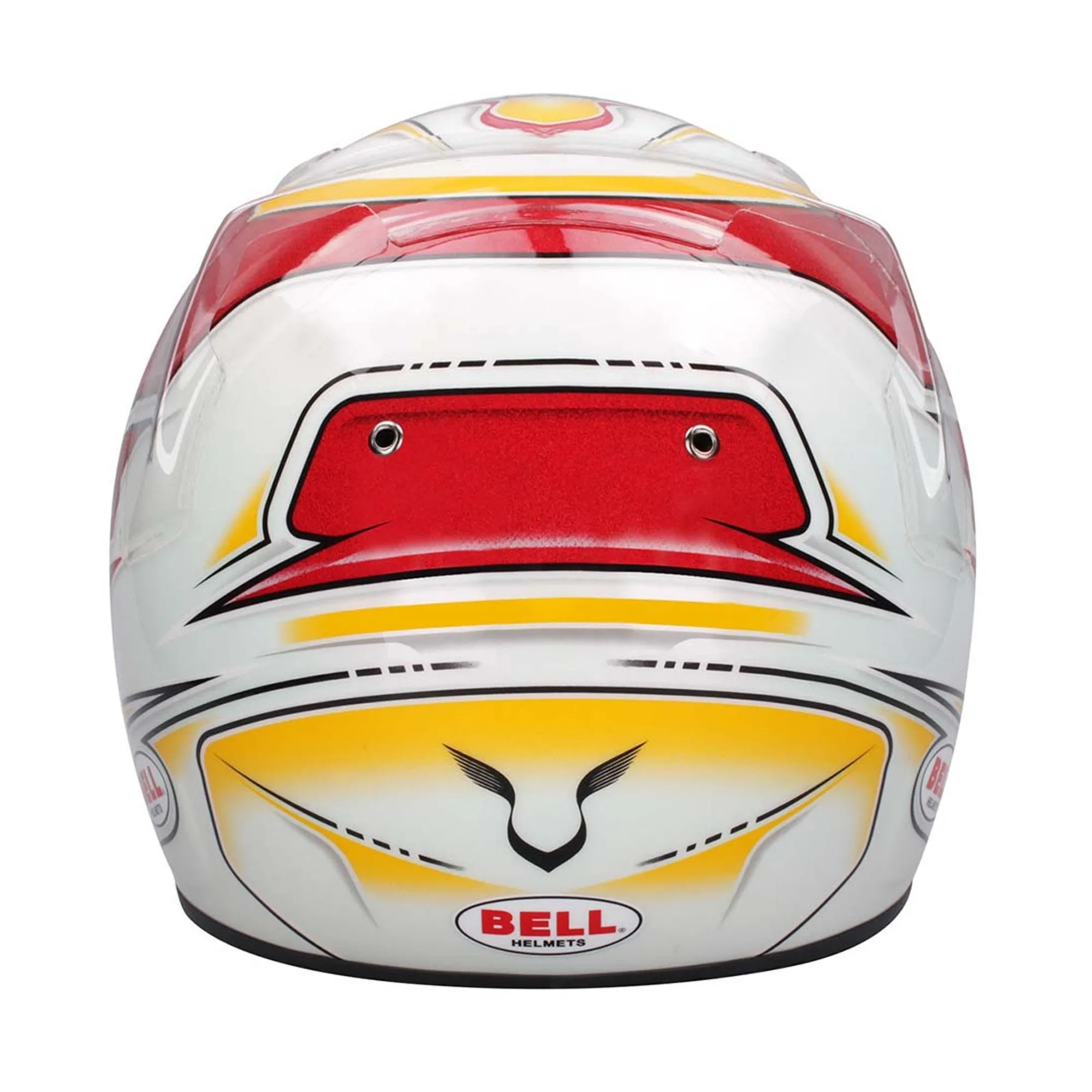 Bell KC7-CMR Kart Helmet Lewis Hamilton White/Red With Free HP Helmet Bag