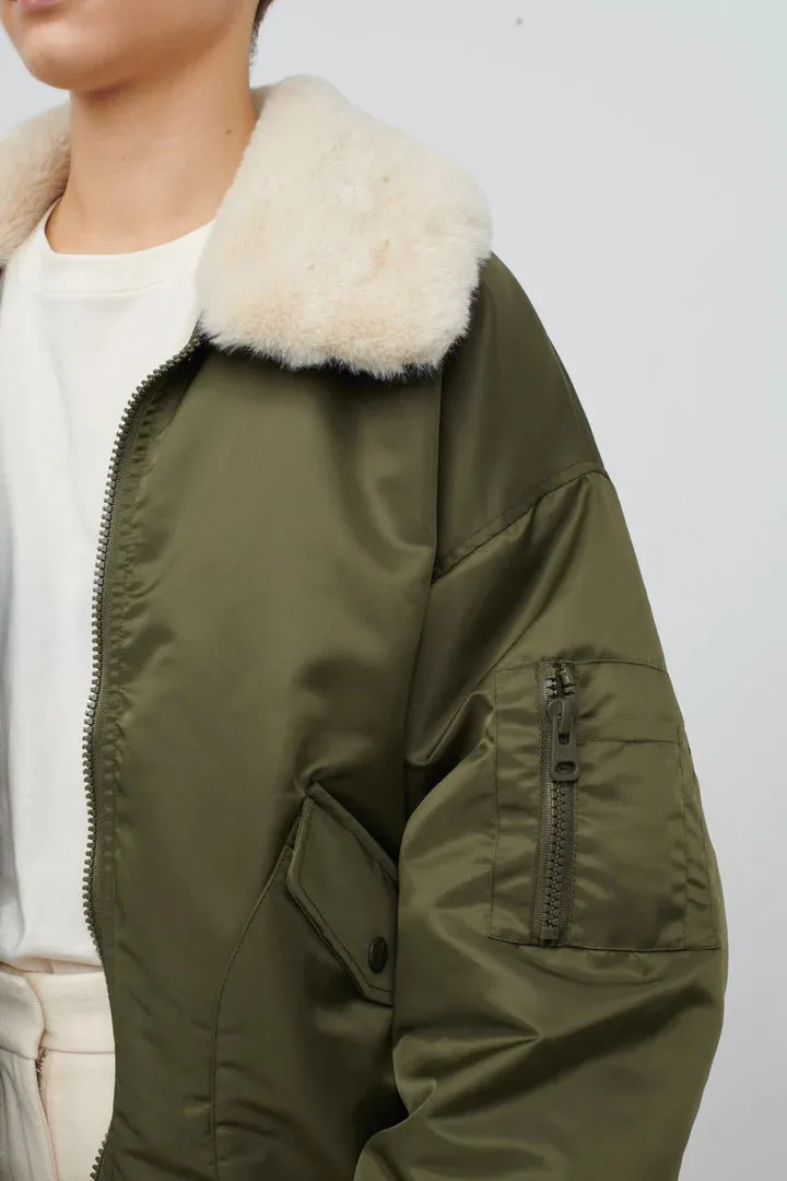 Belle Bomber ~ Khaki