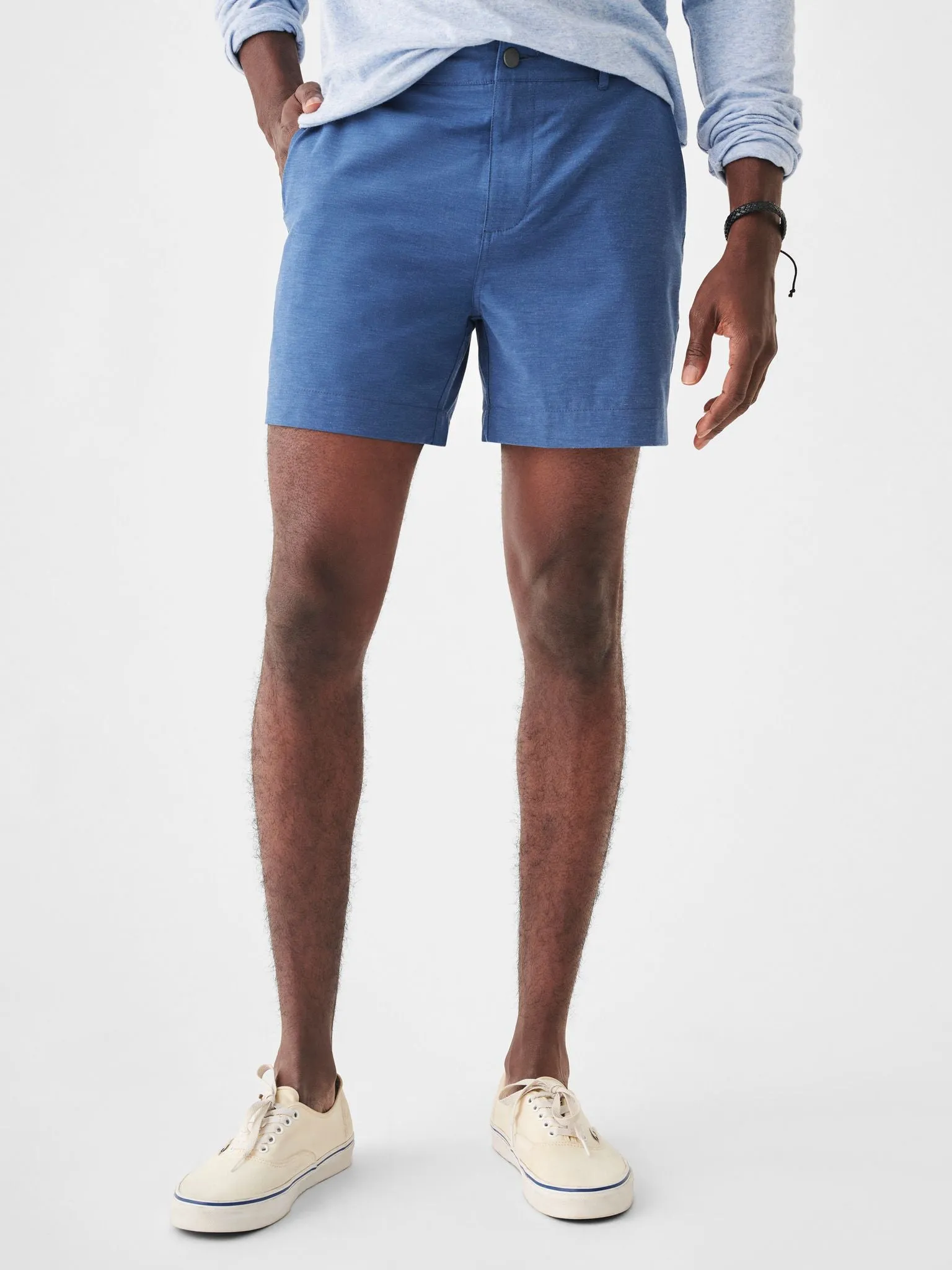 Belt Loop All Day Shorts (5") - Navy