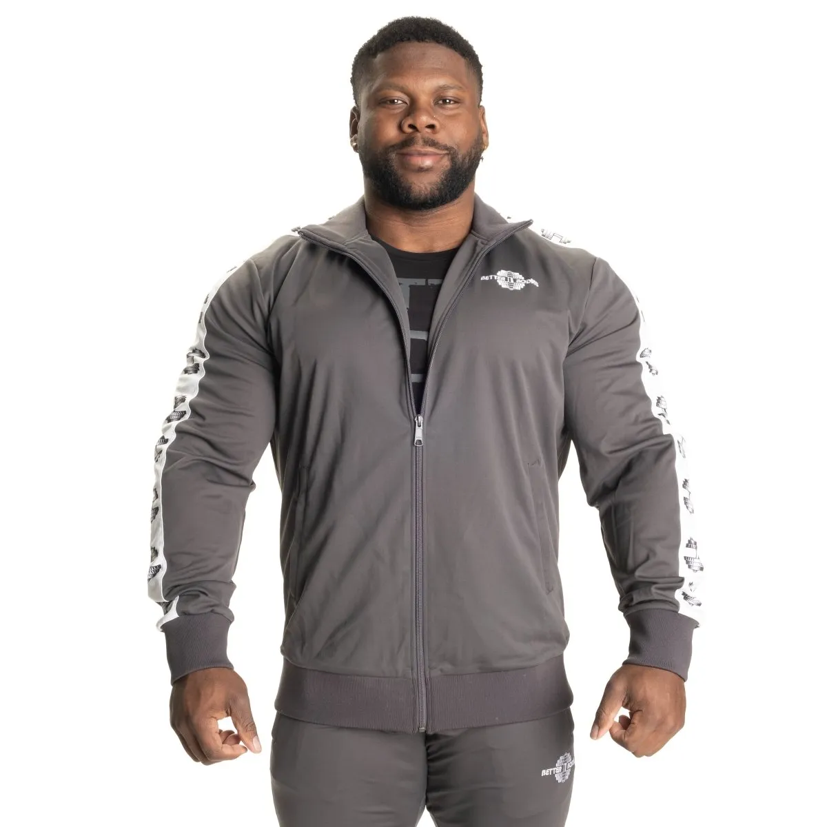 Better Bodies Bronx Track Jacket - Iron