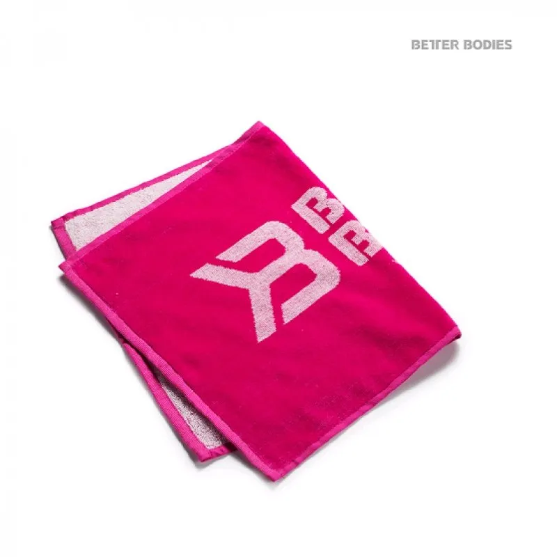 Better Bodies Gym Towel - Hot Pink