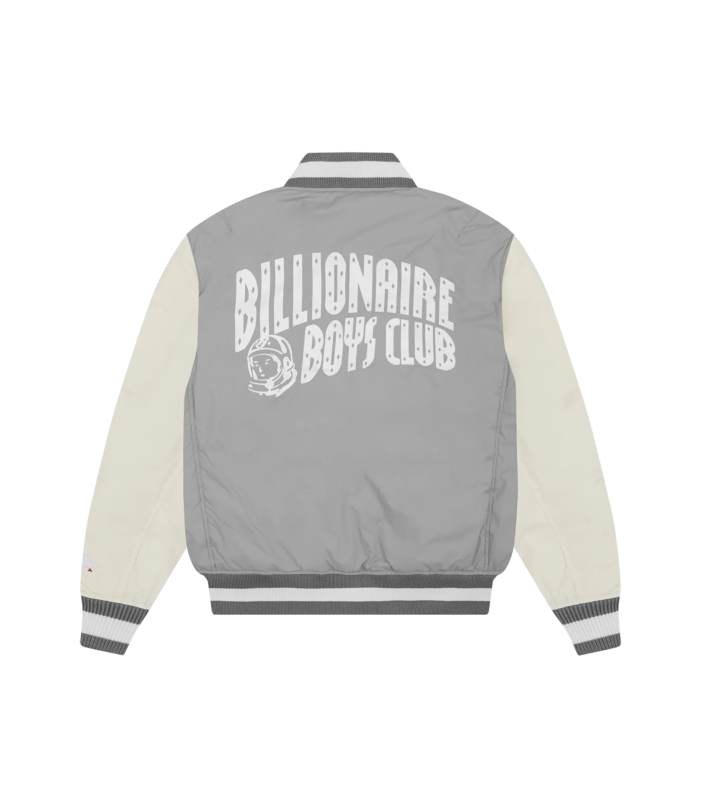 BILLIONAIRE BOYS CLUB x FIRST DOWN REVERSIBLE MA-1 - GREY/PINK