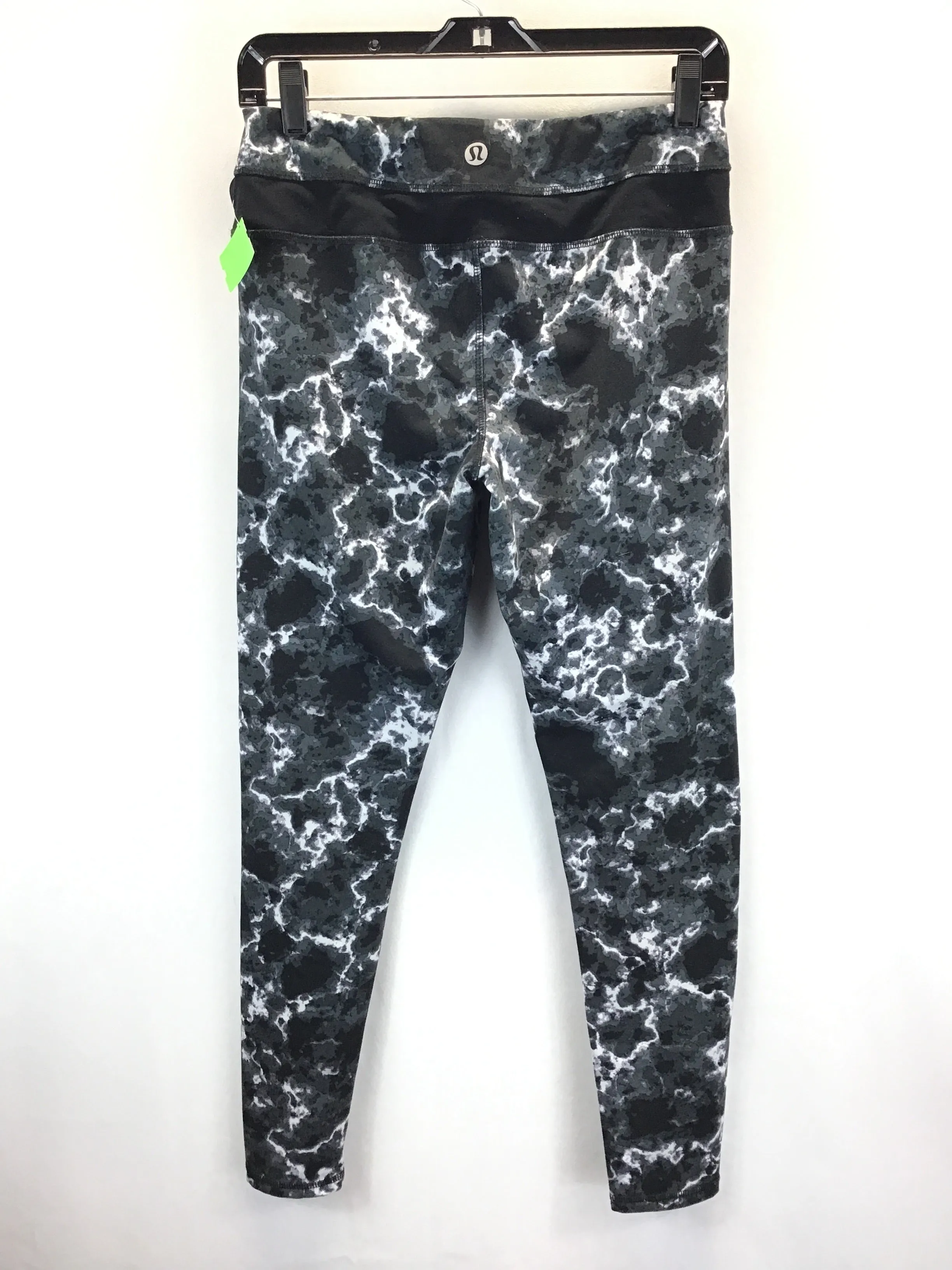 Black & Grey Athletic Leggings Lululemon, Size M