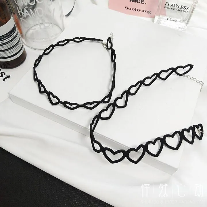 Black Heart Collar SD02143