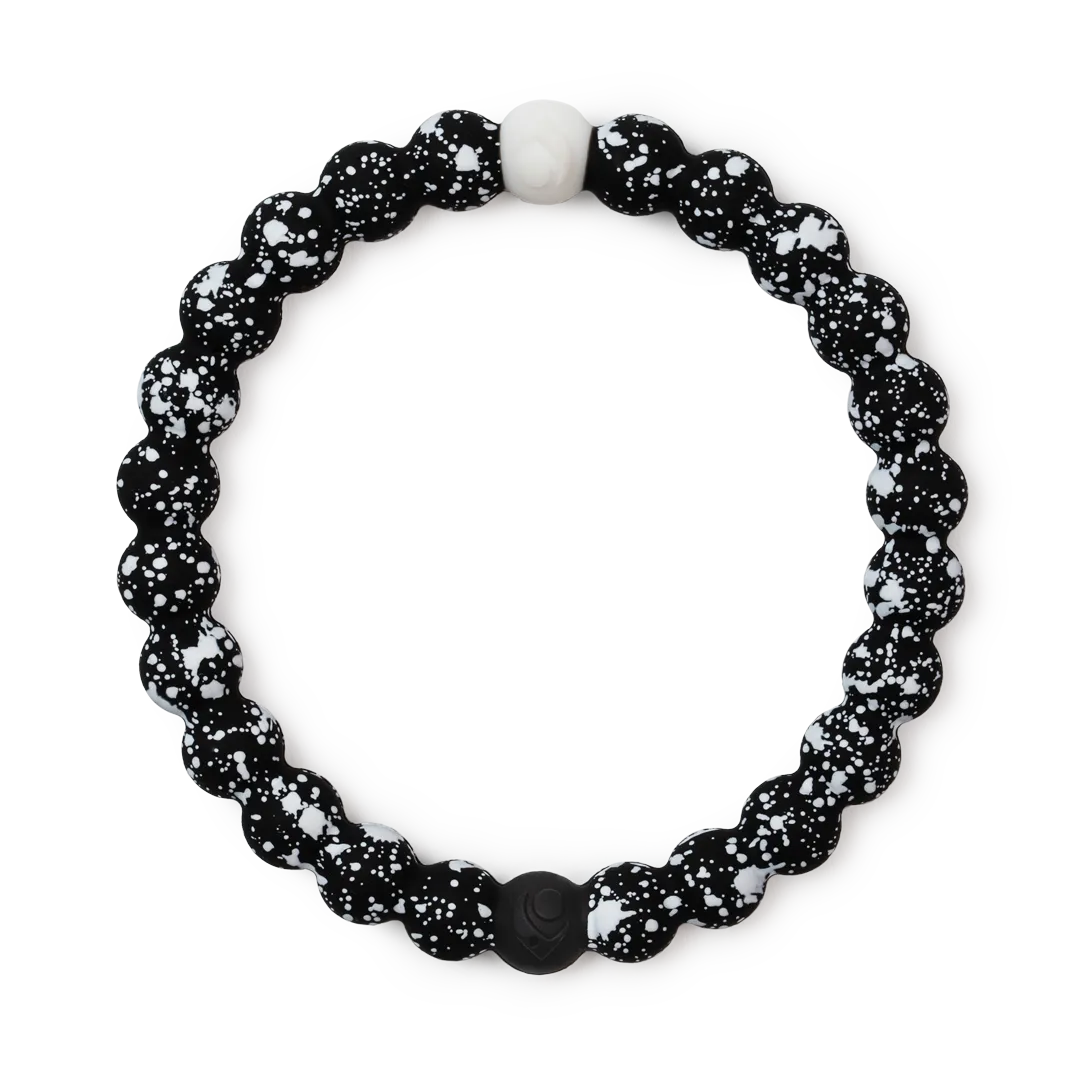 Black Splatter Bracelet