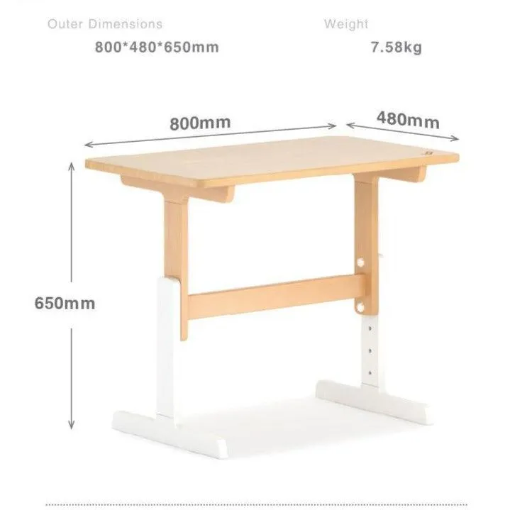 Boori Adjustable Tidy Learning Study Table Desk