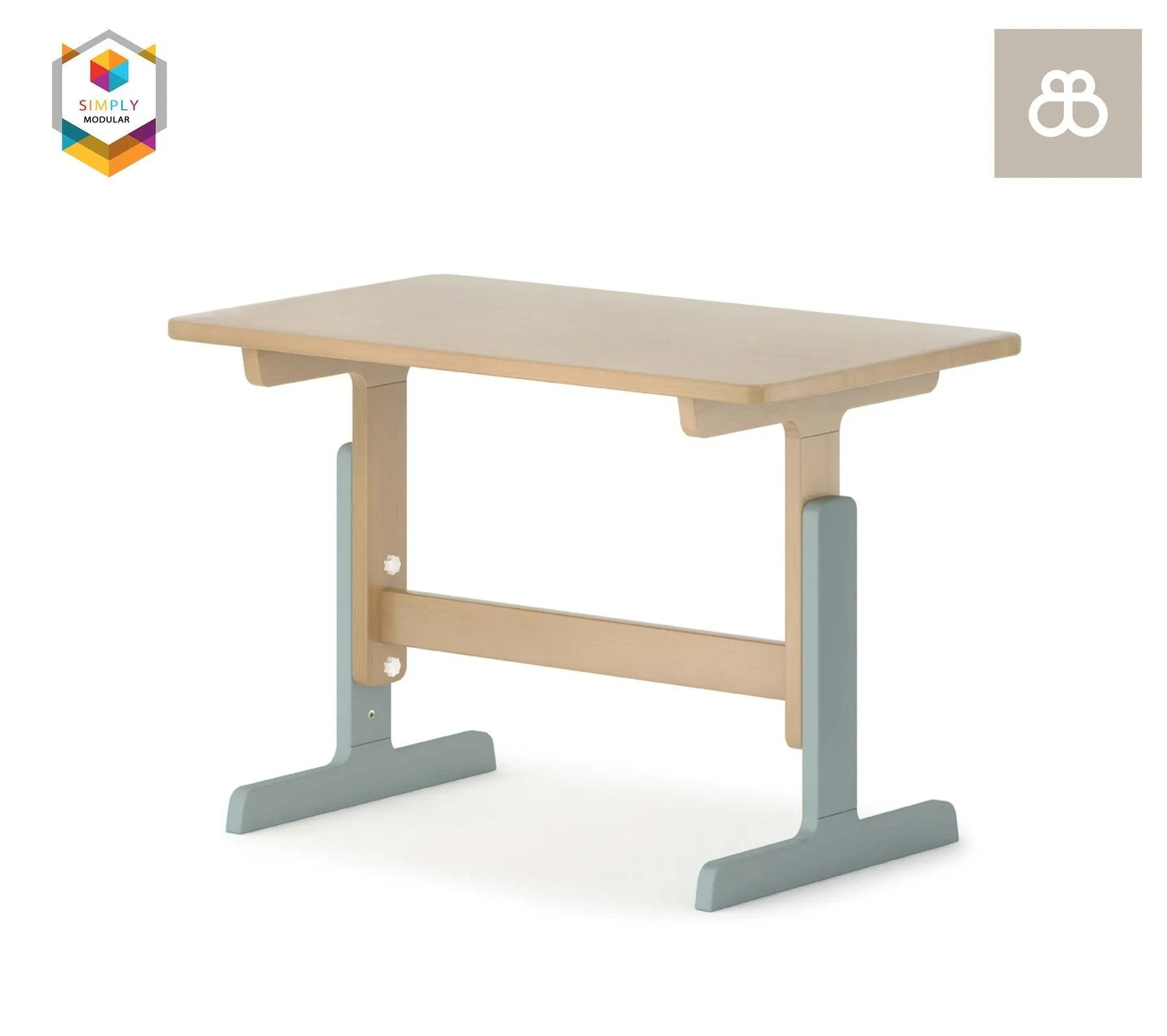 Boori Adjustable Tidy Learning Study Table Desk