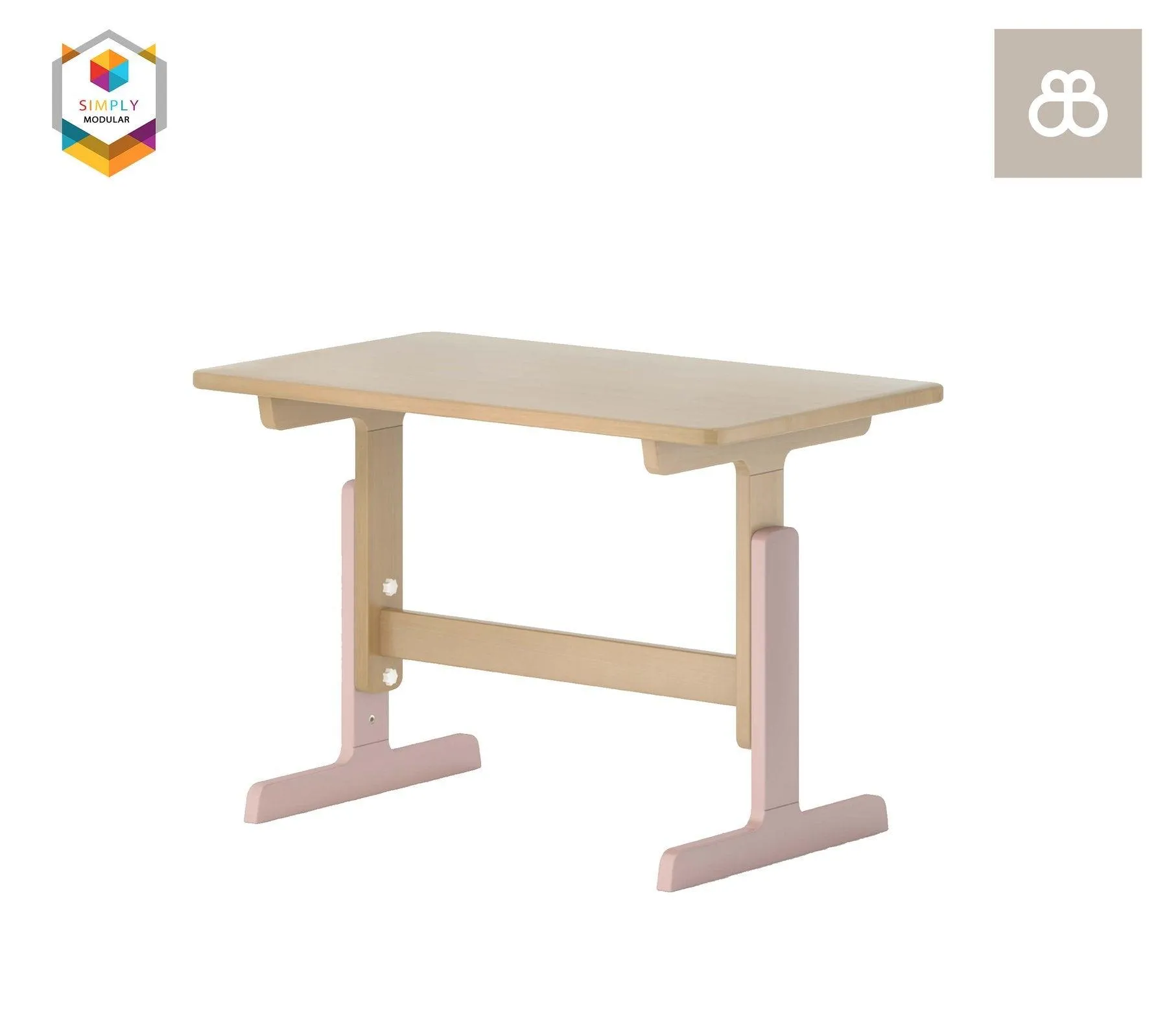 Boori Adjustable Tidy Learning Study Table Desk