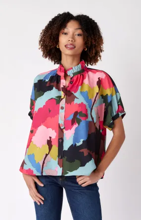 Britt Top | Painted Floral