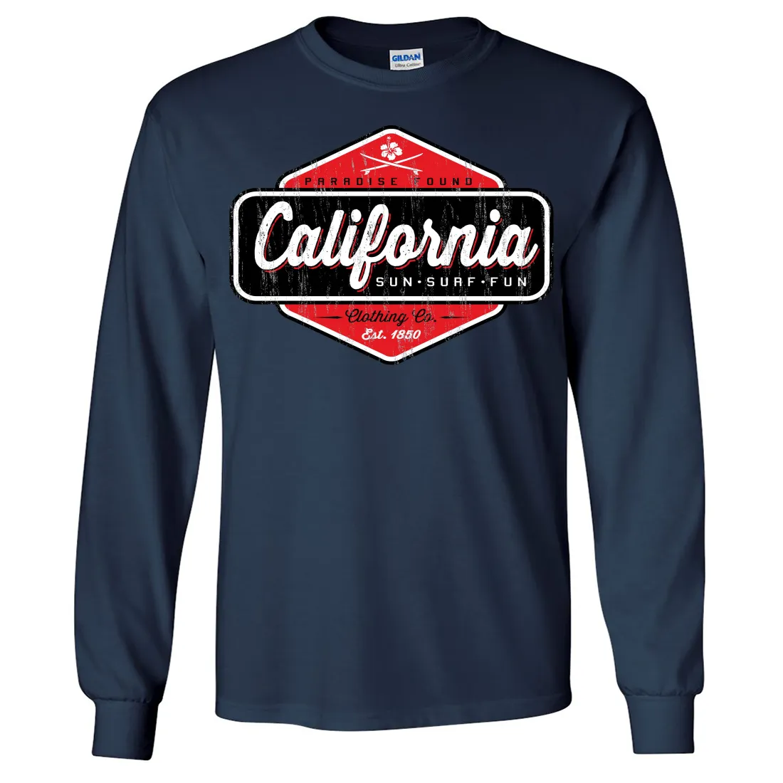 California Paradise Found Long Sleeve Shirt