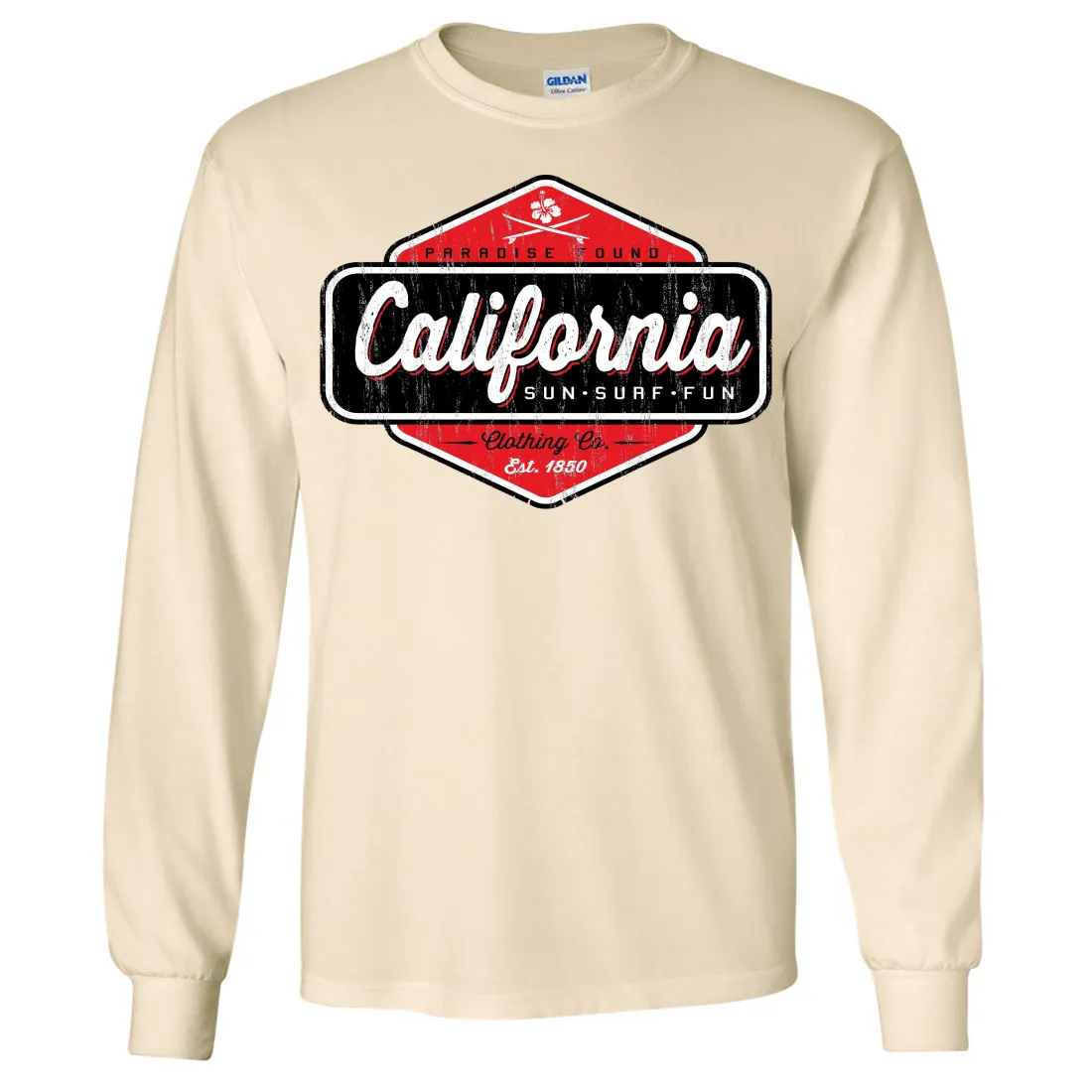 California Paradise Found Long Sleeve Shirt