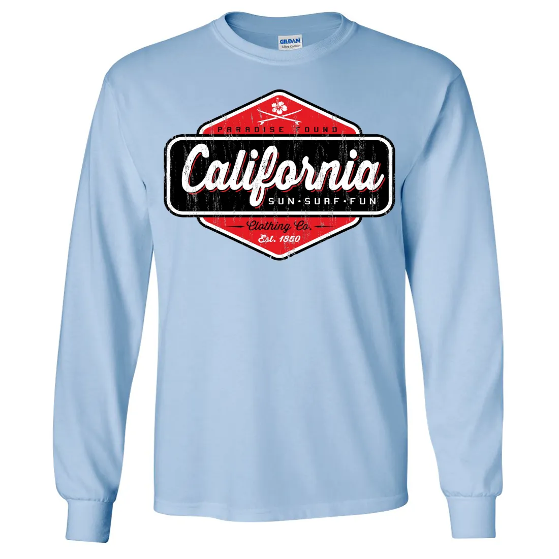 California Paradise Found Long Sleeve Shirt