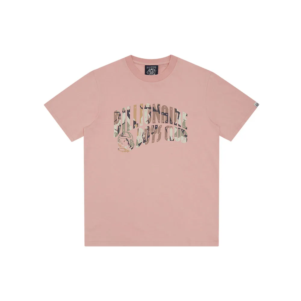 Camo Arch Logo T-Shirt (pink)