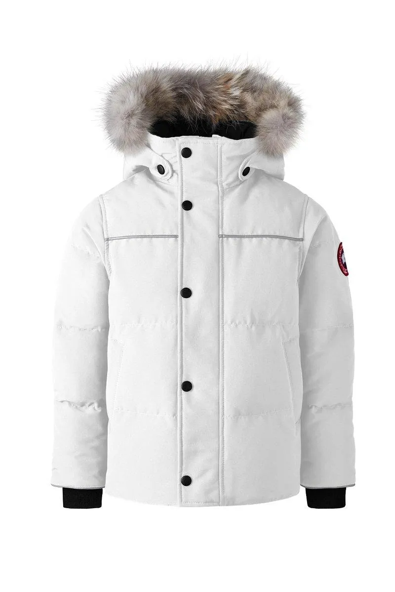 Canada Goose Youth/Kids Down *Parka Snowy Owl Kids - North Star White